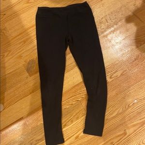 black reebock leggings